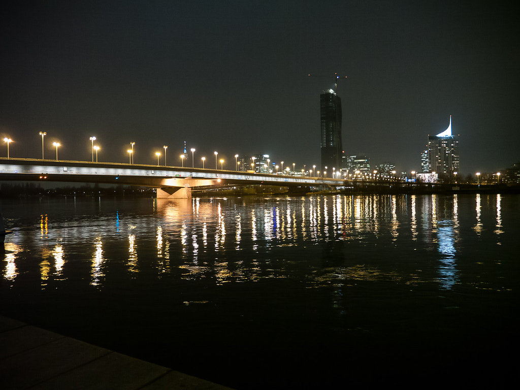 Donau at Night