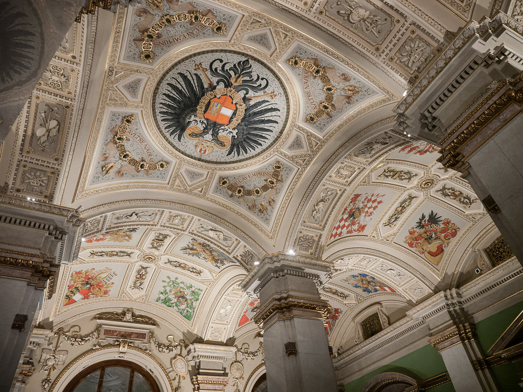 Ceilings at Kunsthistorisches Museum
