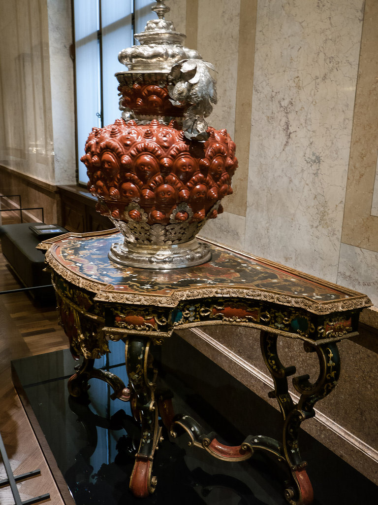 Table and Vase at Kunstkammer